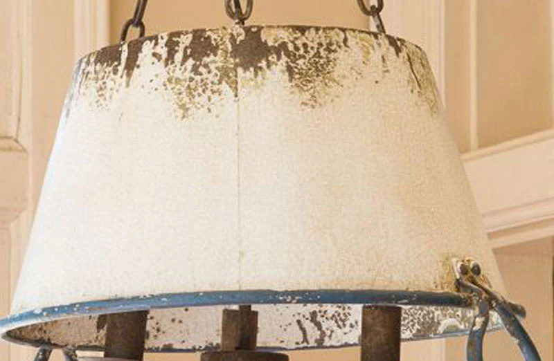 Metal Pot Farmhouse Pendant Light