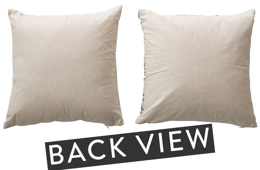 Botanical Embroidery Throw Pillows, Set of 2