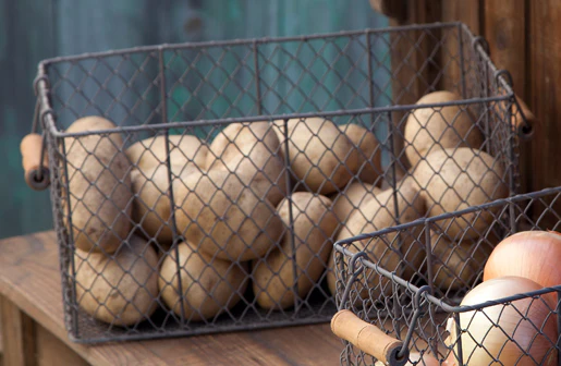 Rectangular Wire Bin Baskets  Set Of 2