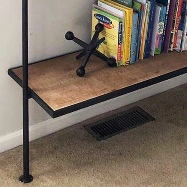 HUGE Industrial Metal Piping Shelf