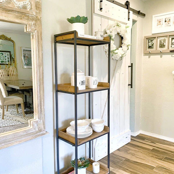 63 Inch Tall Rolling Storage Shelves