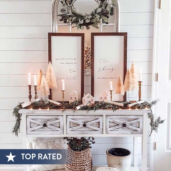 Christmas Eve Wooden Sign Set