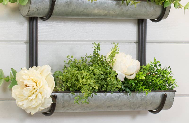 Hanging Trough Planter Shelf