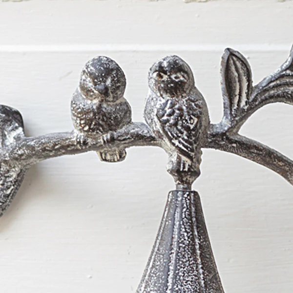 Birds on a Branch Cast Iron Dinner Bell