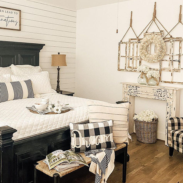 HUGE Distressed Wooden Hanging Window Frames