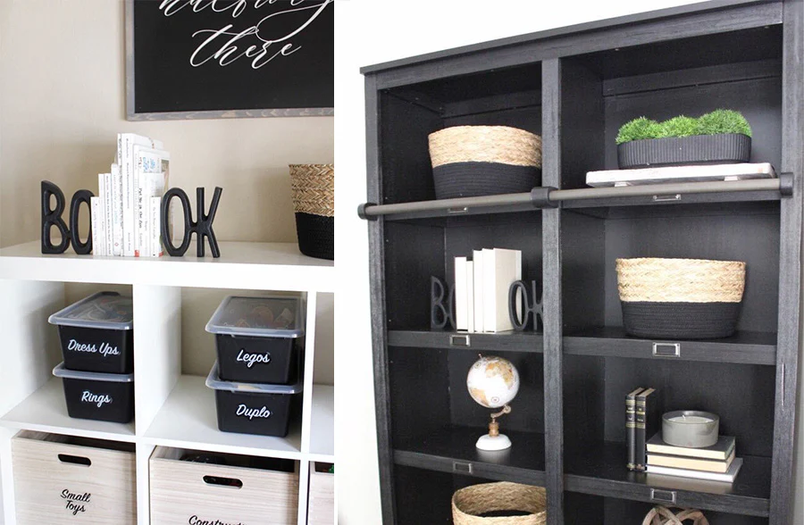 BOOK Letter Bookends