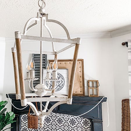 Antique Inspired Pendant Chandelier