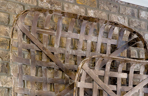 *HUUUGE* Tobacco Basket  Set of 2