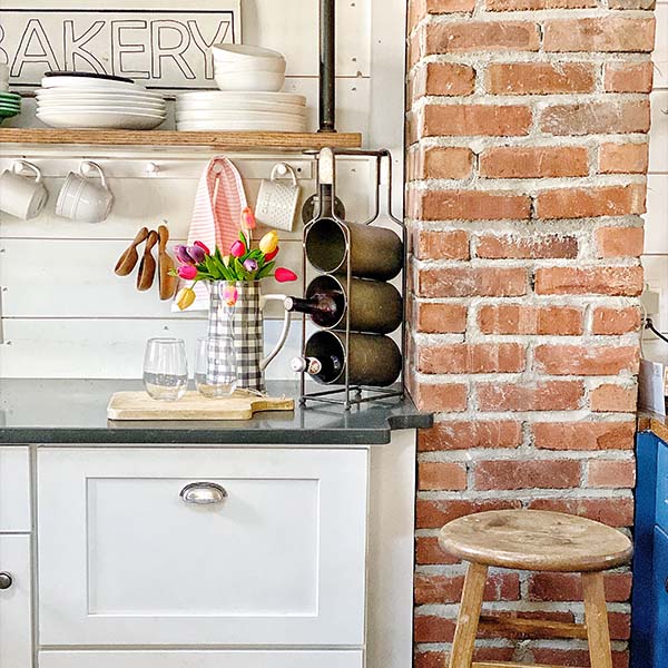 Vertical Galvanized Storage Caddy