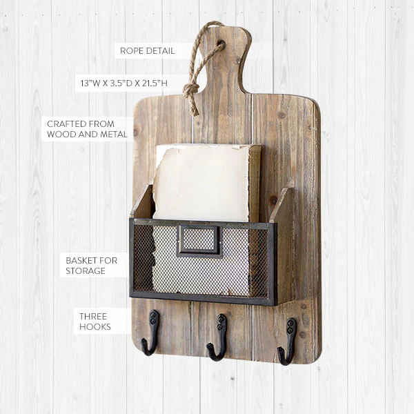 Paddle Board Rack with Basket