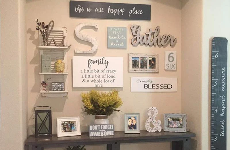 Decorative Shutter Shelf