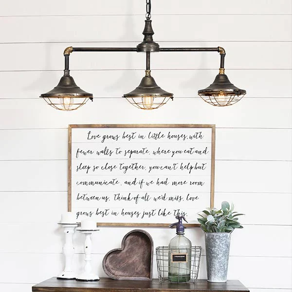 Industrial Pipe Pendant Light