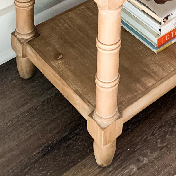 Classic Three-Tier Wooden Console Table