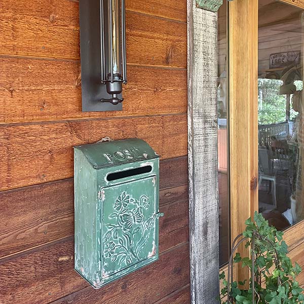 Distressed Farmhouse Post Box
