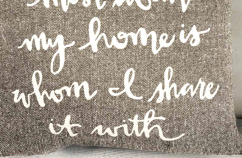 ?What I Love? Throw Pillow