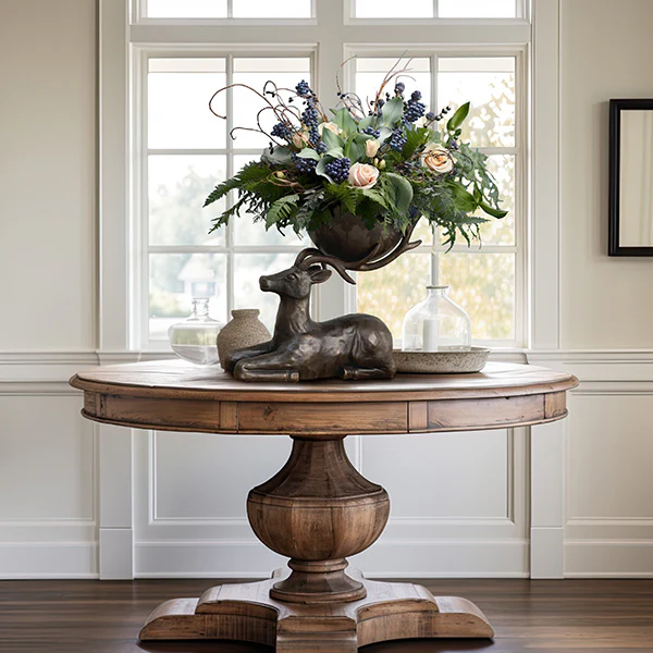 Bronze Buck Bowl | Brilliant Centerpiece Collection