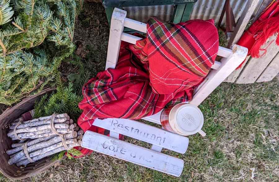FOUND 1920s Antique Wooden Folding Chairs
