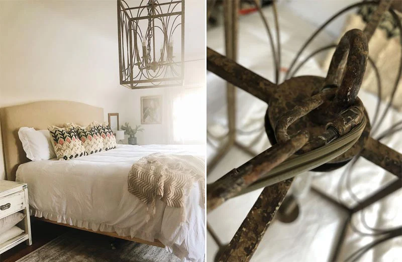 *HUUUGE* Rustic Ornate Chandelier