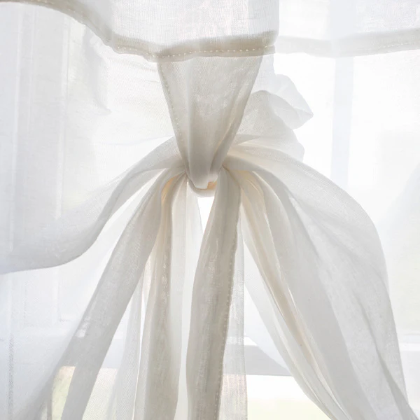 Tie-Up Window Shade Designed by Miss Mustard Seed