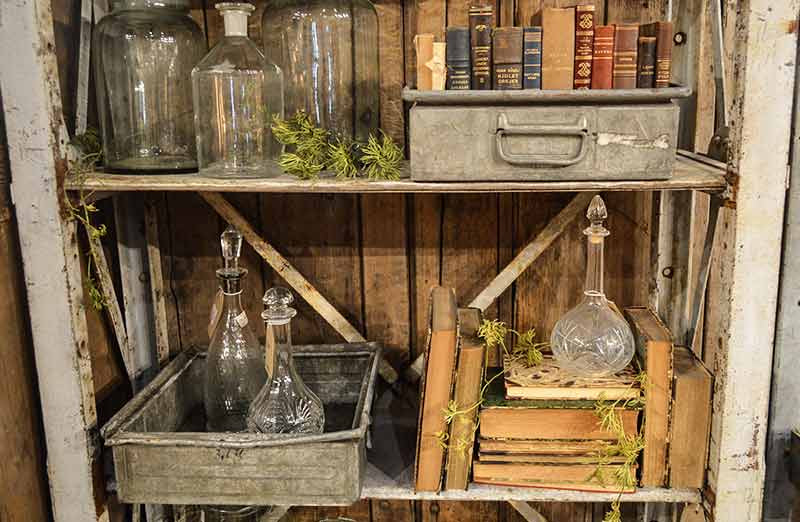 Antique Toolbox Drawer Organizer