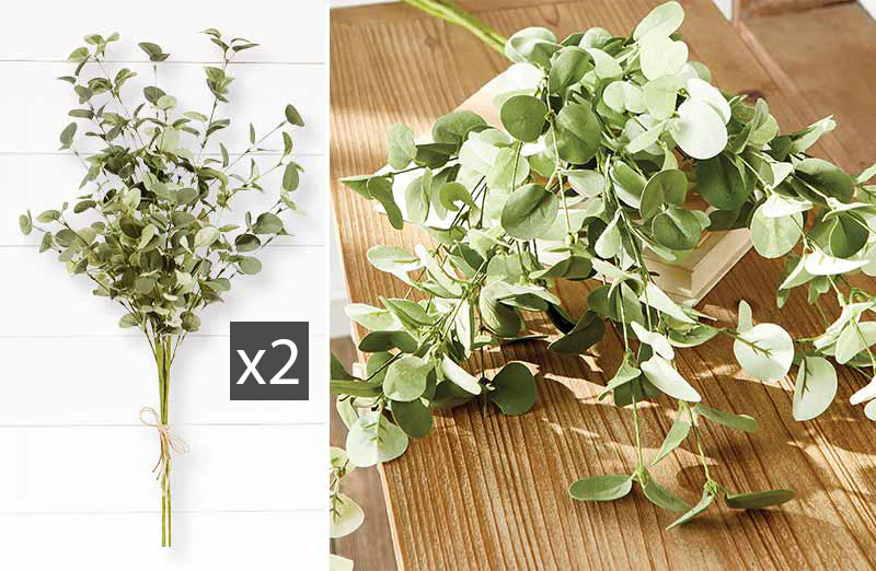 Lush Eucalyptus Bundle Set of 2