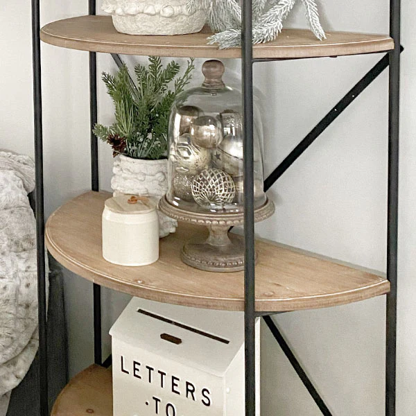 Half Moon Tiered Shelf | 66 Inch Tall