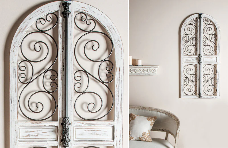 Ornate Window Wall Panel