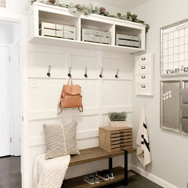 Wooden Desk Drawer Organizer | Rustic Farmhouse