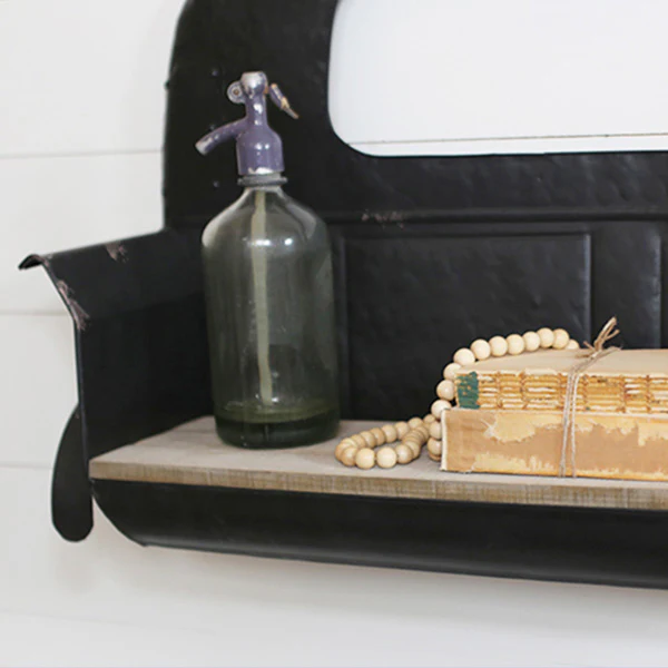 Metal Truck Bed Wall Shelf