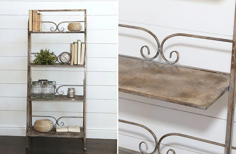 HUGE Galvanized Metal Shelving Unit