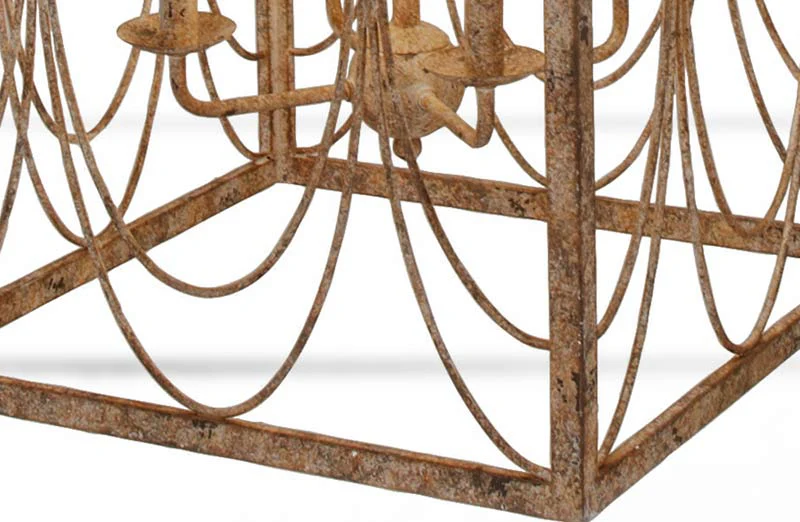 *HUUUGE* Rustic Ornate Chandelier