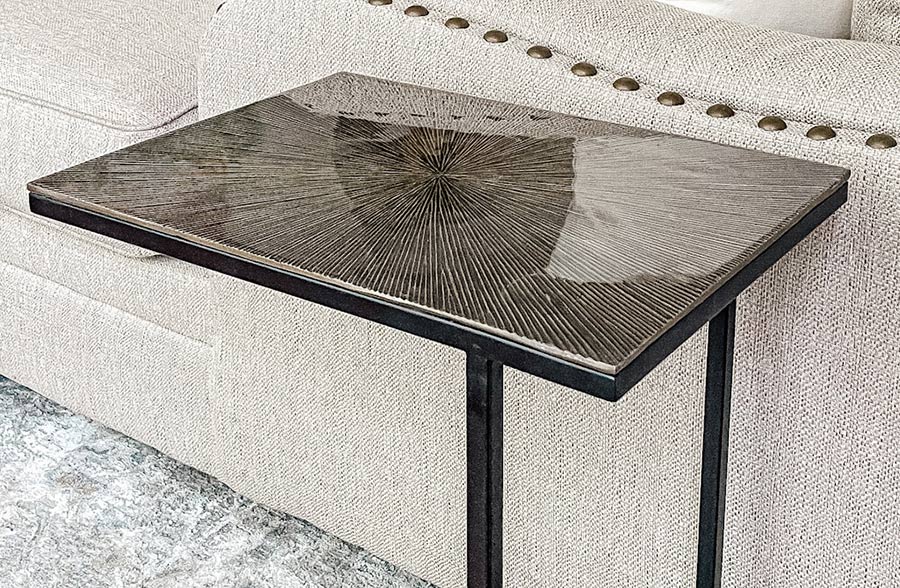 Industrial Sofa Slide Table