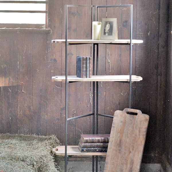 Metal Pipe Bookshelf