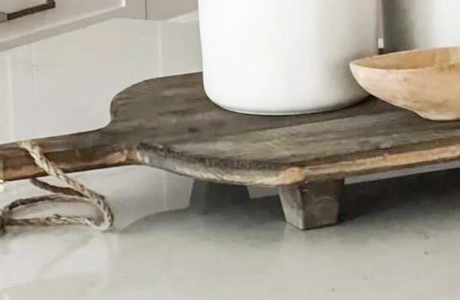 Large Footed Cutting Board Risers, Set of 2