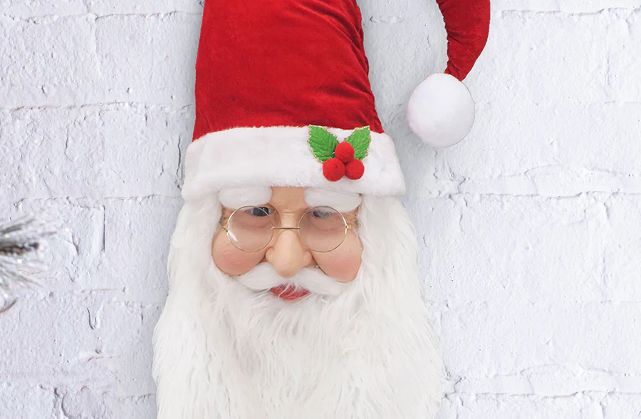 HUGE 48 Inch Santa Head