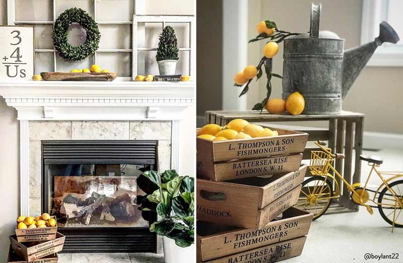 Wooden Nesting Crates Set of 5