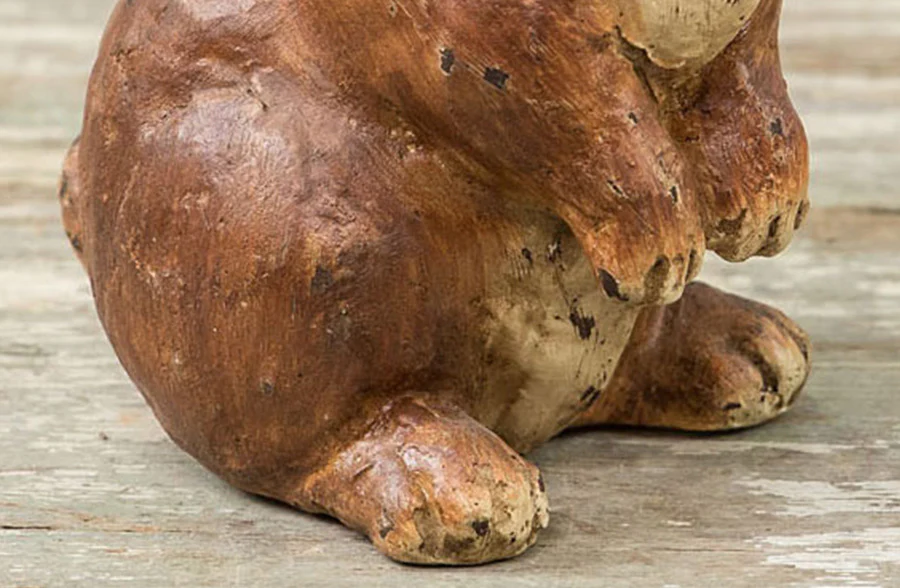 Brown Tabletop Sitting Bunny