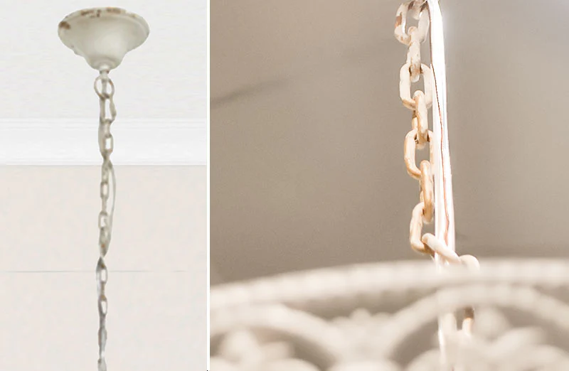 Beaded Garland Chandelier