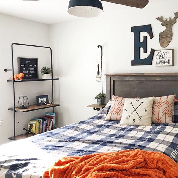 HUGE Industrial Metal Piping Shelf