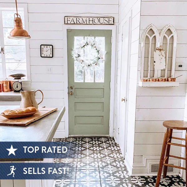 Double Cathedral Window Shelf