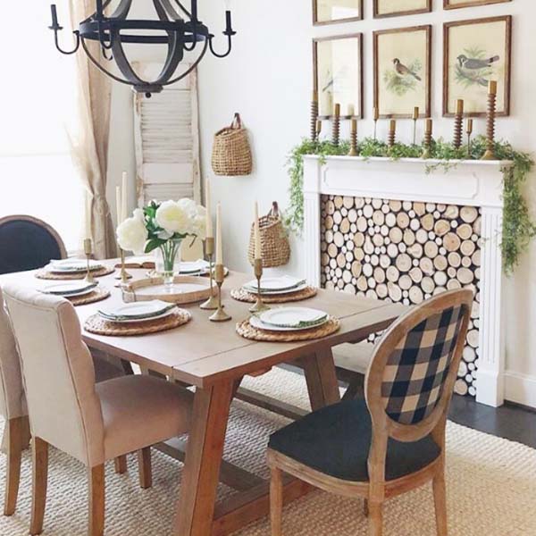 Wall Basket with Faux Leather Handle