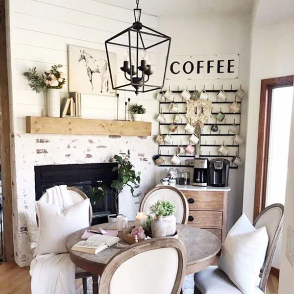 Metal Geometric Chandelier