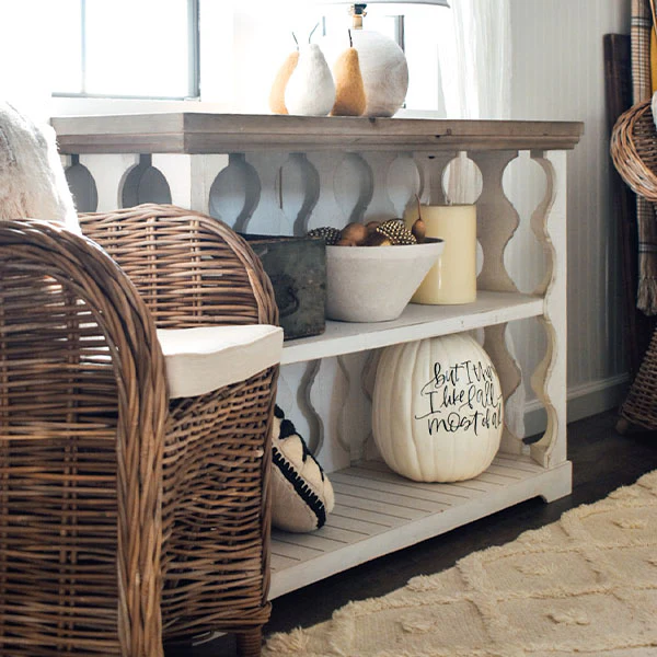 Elegant European Console Sofa Table