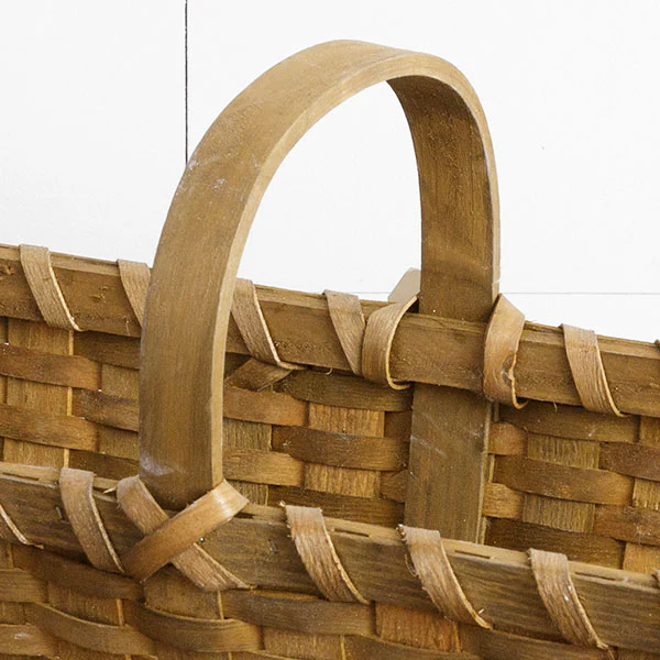 Long French Market Basket