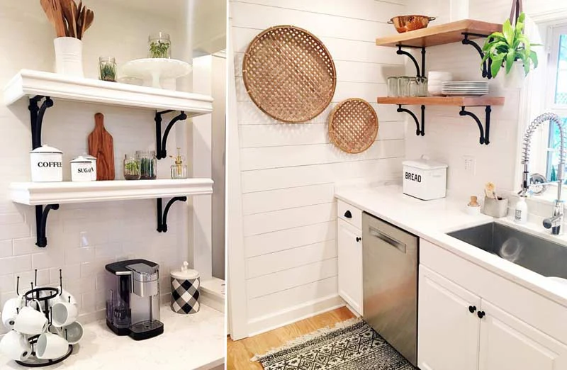 Cast Iron Shelf Brackets  Set of 2