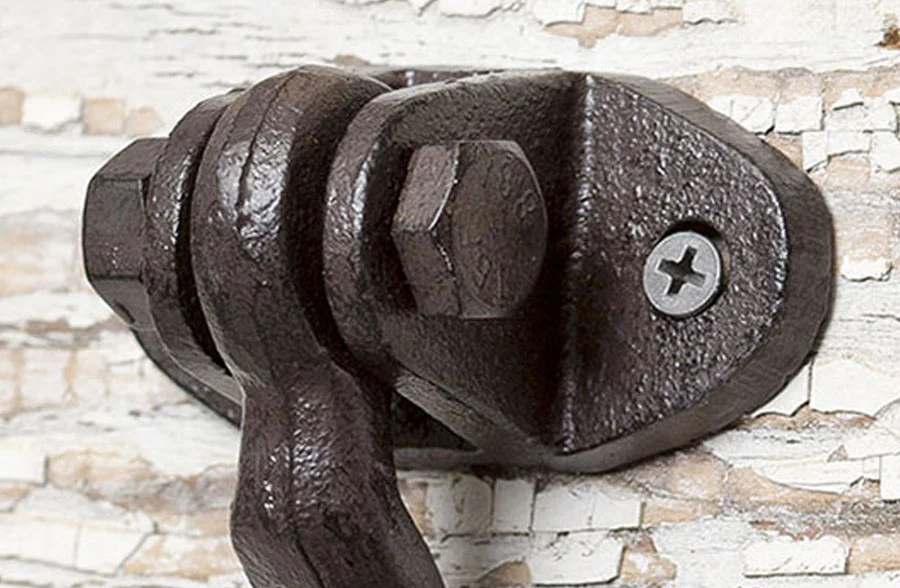 Cast Iron Wall Hook, Set of 4