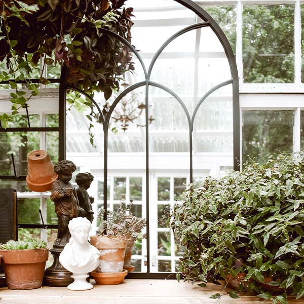 Cathedral Metal Wall Mirror