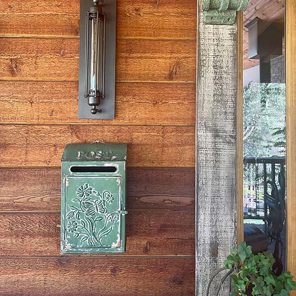 Distressed Farmhouse Post Box