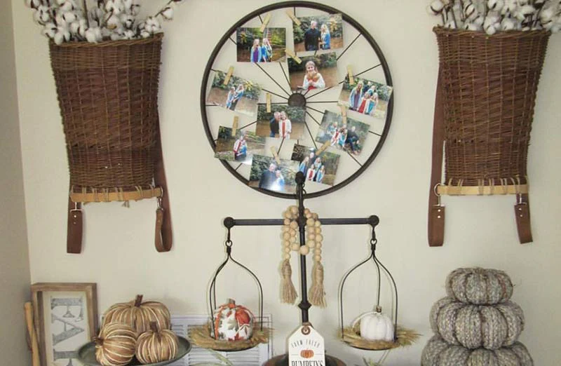 Hanging Woven Willow Basket