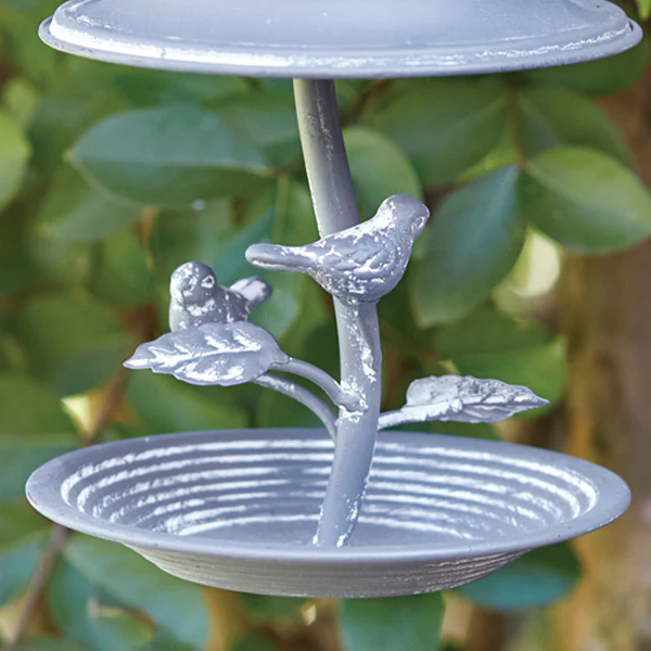 Distressed Tree Branch Bird Feeder